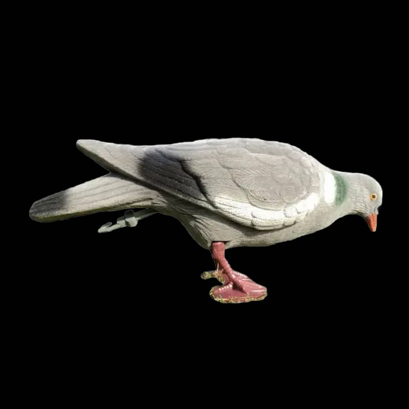 Sport Plast Pigeon Head Down Flocked