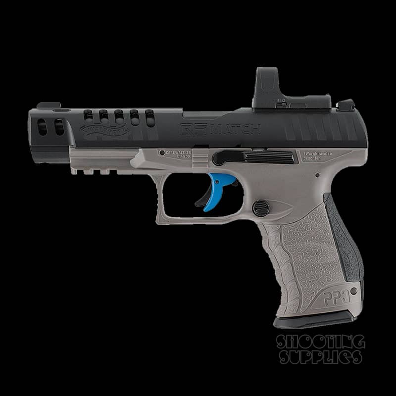 Umarex Walther Q5 5" Match Air Pistol Red Dot Combo .177