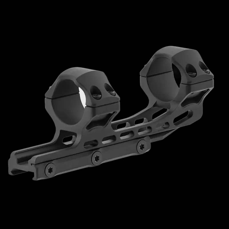 UTG Accu-Sync 30mm Cantilever Mount High 50mm Offset Black - Image 1
