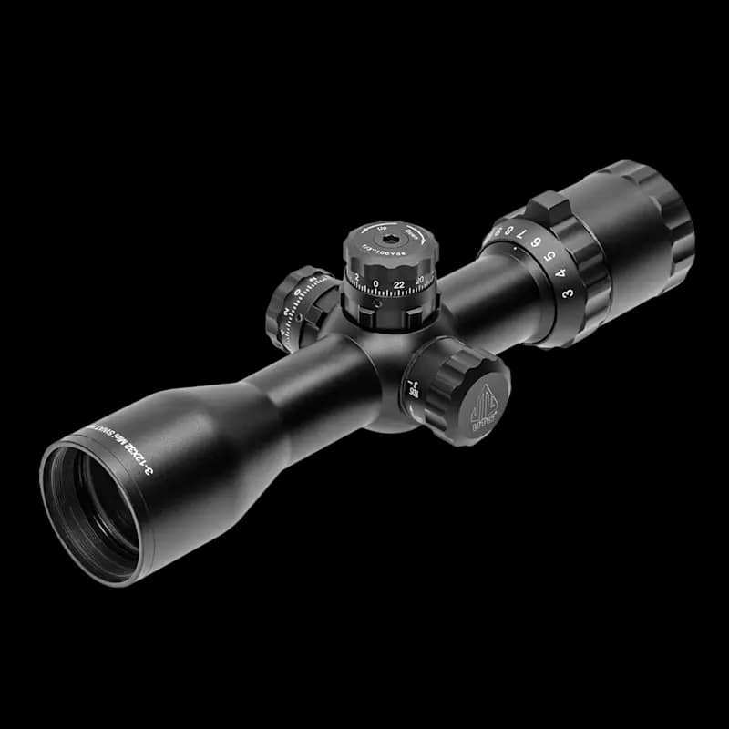 UTG Bug Buster 3-12x32 SF MD With Picatinney Rings - Image 2