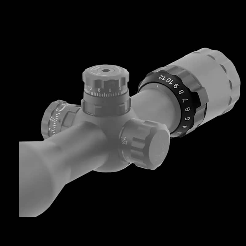 UTG Bug Buster 3-12x32 SF MD With Picatinney Rings - Image 5