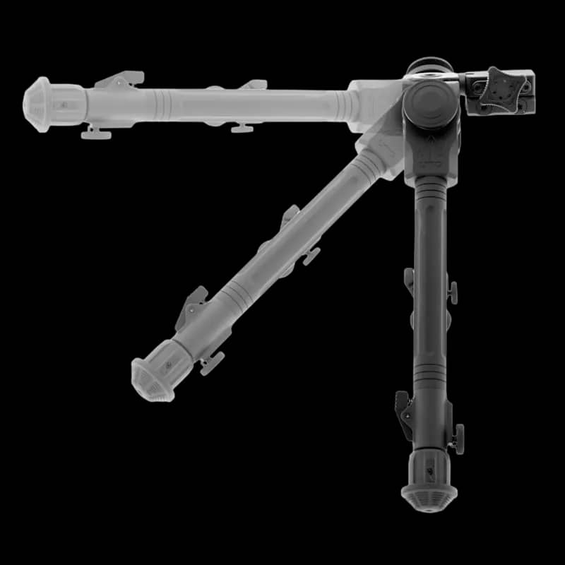 UTG Over Bore Bipod, 7"–11" Center Height, QD, Picatinny - Image 4
