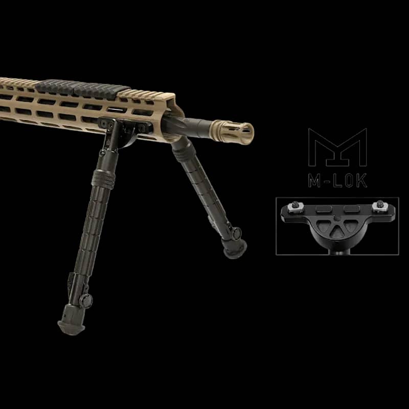UTG Recon Flex M-lok Bipod Centre Height 8"-11.8" - Image 2