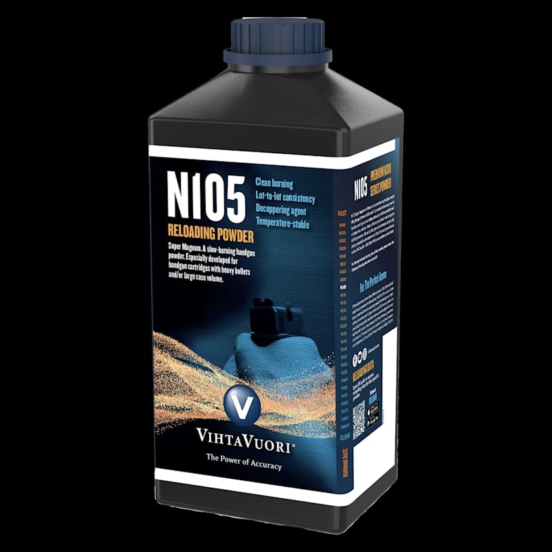 Buy Vihtavuori N105 Pistol Powder 500G at Shooting Supplies