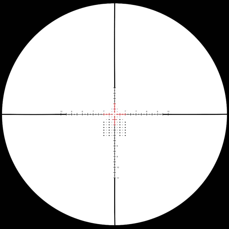 WULF Hurricane Compact SFP IR Rifle Scope HFT Pro Reticle 3-10x40 - Image 6