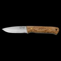 CASSTROM WOODSMAN KNIFE CURLY BIRCH HANDLE
