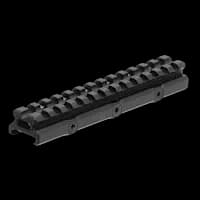 UTG Super Slim Picatinney Angled Riser Mount 13 slot 20 MOA