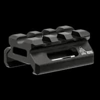 UTG Super Slim Picatinney Riser Mount 3 slot 0.5" Height