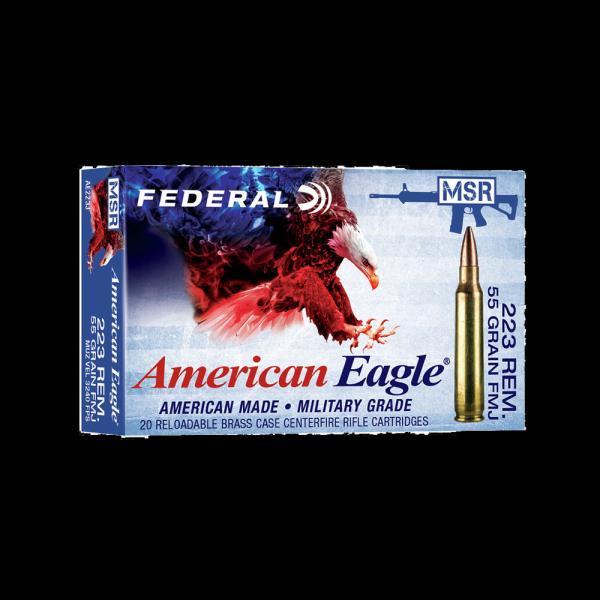 Buy AMERICAN EAGLE RIFLE 223 REM 55G FMJ at Shooting Supplies