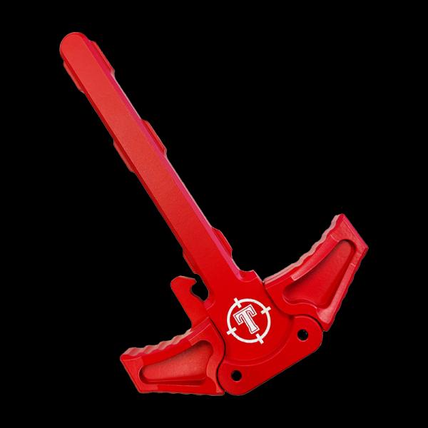 Buy TIPPMANN ARMS ALUMINIUM CHARGING HANDLE RED at Shooting Supplies