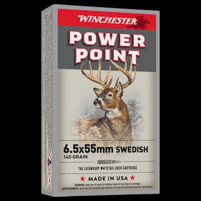 Buy Winchester Power Point 6.5x55 140Gr Ammunition at Shooting Supplies