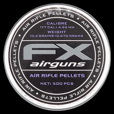 Buy FX Pellets .177 4.52 10.3G 500 Pack at Shooting Supplies