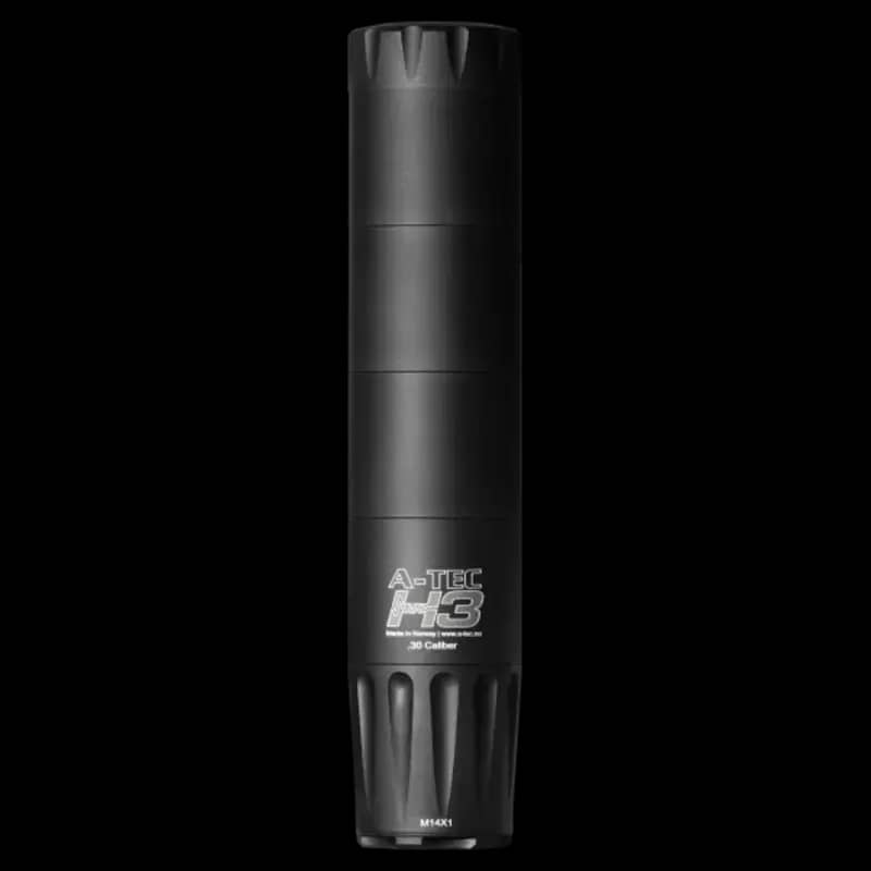 A-TEC Hertz H3-3 Moderator 22 Cal 5/8x24 UNEF - Image 1