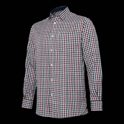 Beretta Ellis Long Sleeve Shirt White/Bordeaux XL