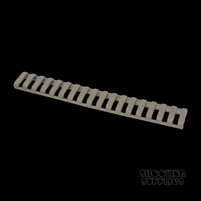 Ergo 18 Slot Low Profile Ladder Rail Cover Dark Earth