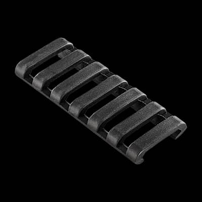 Ergo 7 Slot Low Profile Ladder Rail Covers (3 Pack) Black