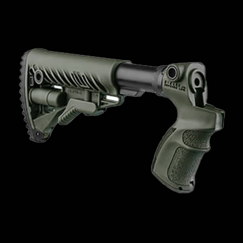FAB Defense Mossberg 500 Solid Piece Pistol Grip Stock Green - Image 1