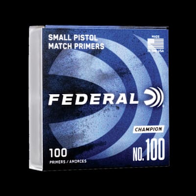 Buy Federal Small Pistol Primer (100 Pack) at Shooting Supplies