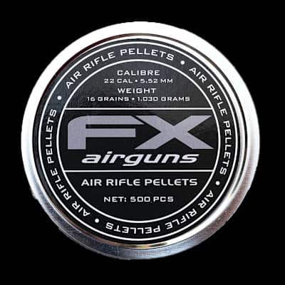 FX Pellets .22 5.52 16G 500 Pack