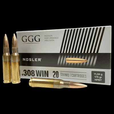 Buy GGG 308 FMJ 175gr Match at Shooting Supplies