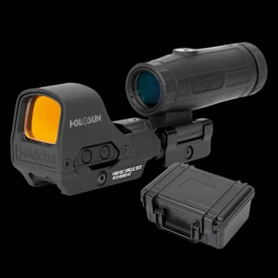 Holosun Set HS510C Red Dot & HM3X Magnifier & Hardcase
