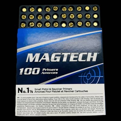 Magtech 1-1/2 Small Pistol Primers (100)