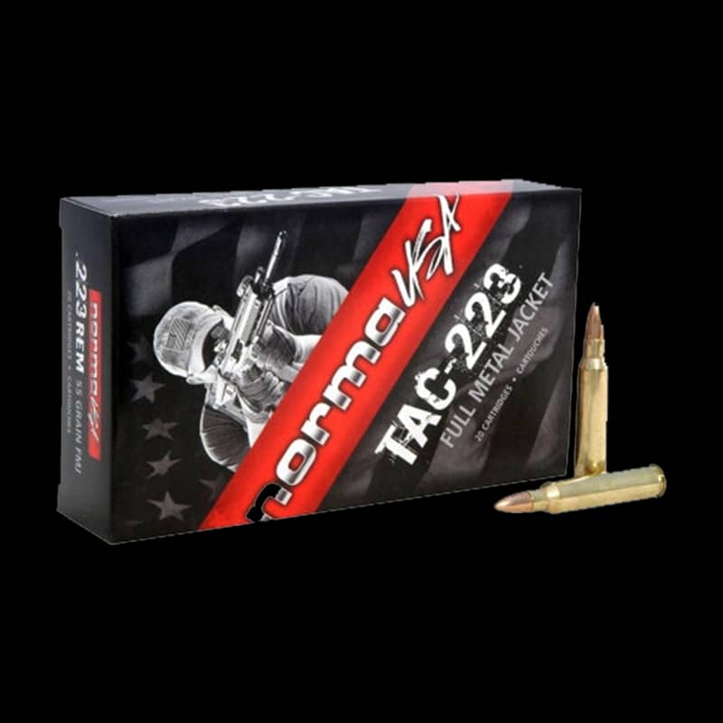 Norma 223 Tactical Match FMJ 55gr - Image 1