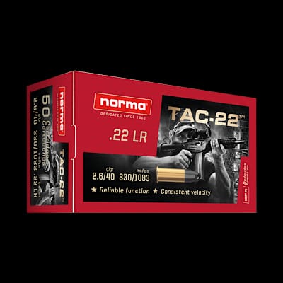Buy Norma Tac-22 22LR at Shooting Supplies