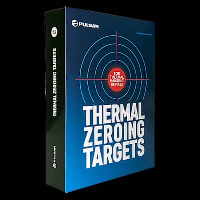 Pulsar Thermal Zeroing Target With Heat Pad 10 Pack