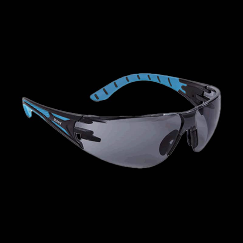 Riley Stream Blue Shooting Glasses Smoke Lens - Image 1