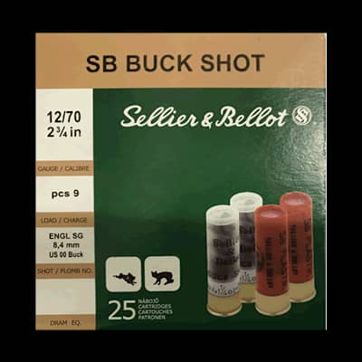 S&B 12G 00 Buck Fibre Wad