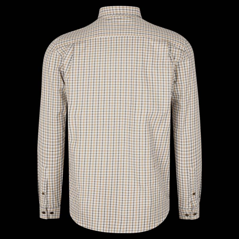 Seeland Oxford Shooting Shirt Classic Blue/Brown XXL - Image 2
