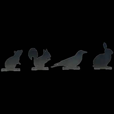 Tom's Targets 4 x Knockdown Silhoutte Targets