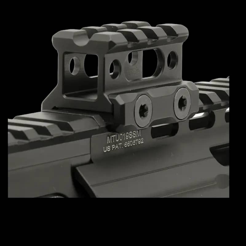 UTG Super Slim Picatinney Riser Mount 3 slot 0.83" Height - Image 2